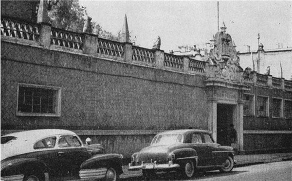 Escuela Nacional de Pintura y Escultura La Esmeralda, donde Héctor Cruz García estudió de 1946 a 1951